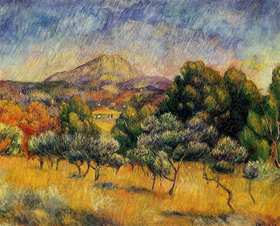 Mount Sainte Victoire Pierre-Auguste Renoir